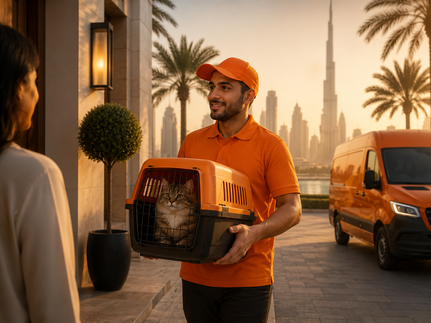 توصيل قطط وحيوانات أليفة في الإمارات
